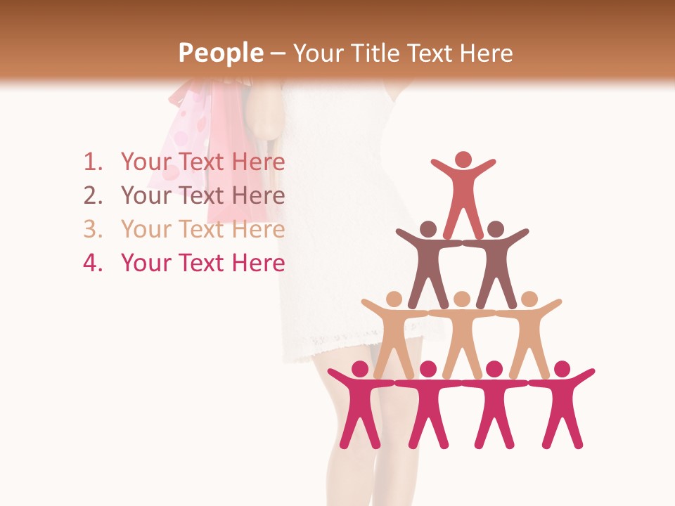 Retail Blond Bright PowerPoint Template