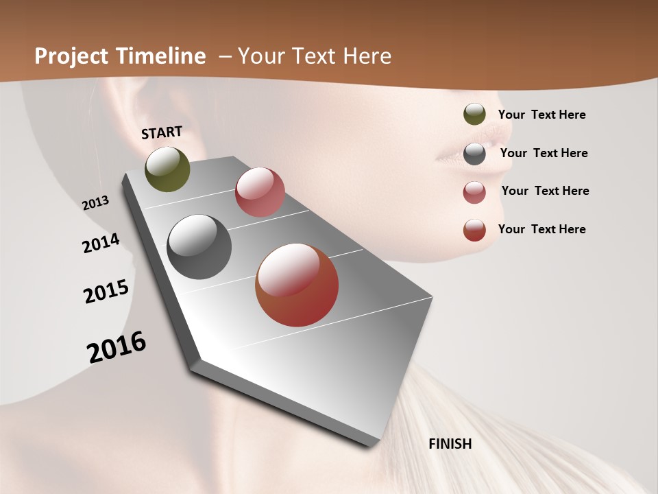 Direct Health Glamour PowerPoint Template