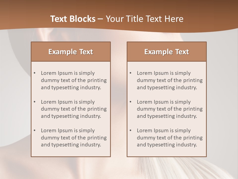 Direct Health Glamour PowerPoint Template