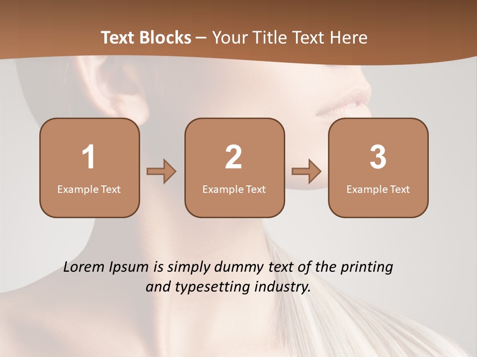 Direct Health Glamour PowerPoint Template