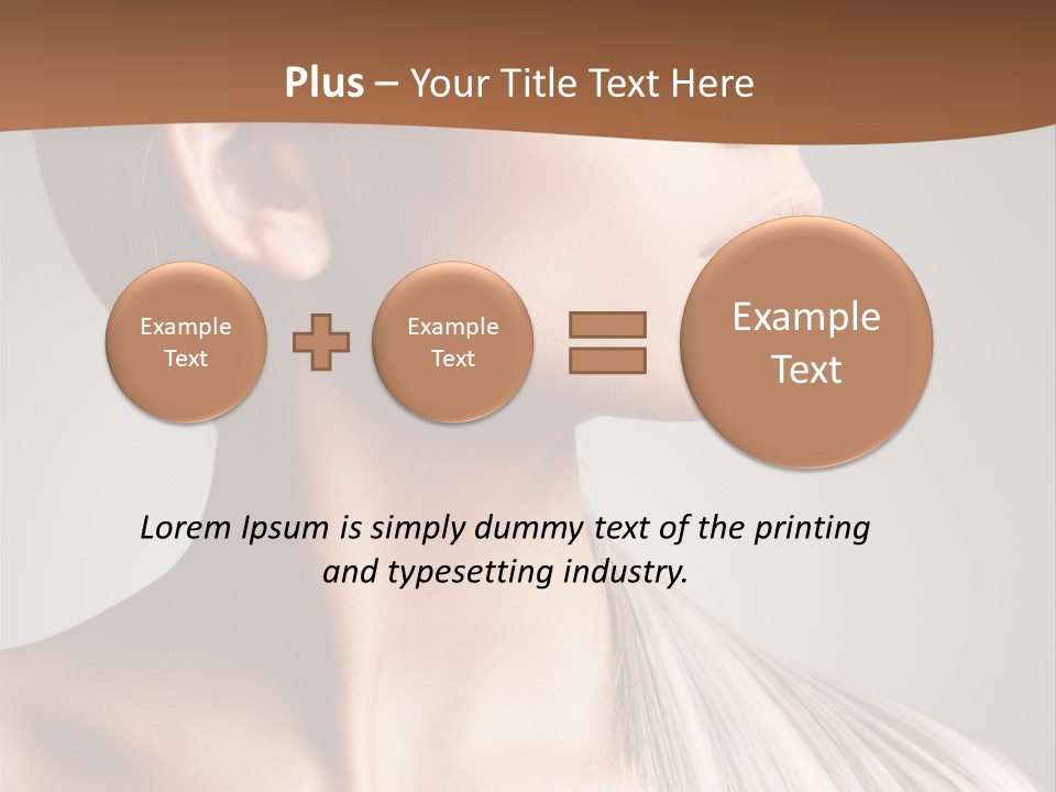 Direct Health Glamour PowerPoint Template