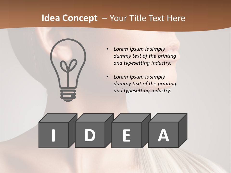 Direct Health Glamour PowerPoint Template