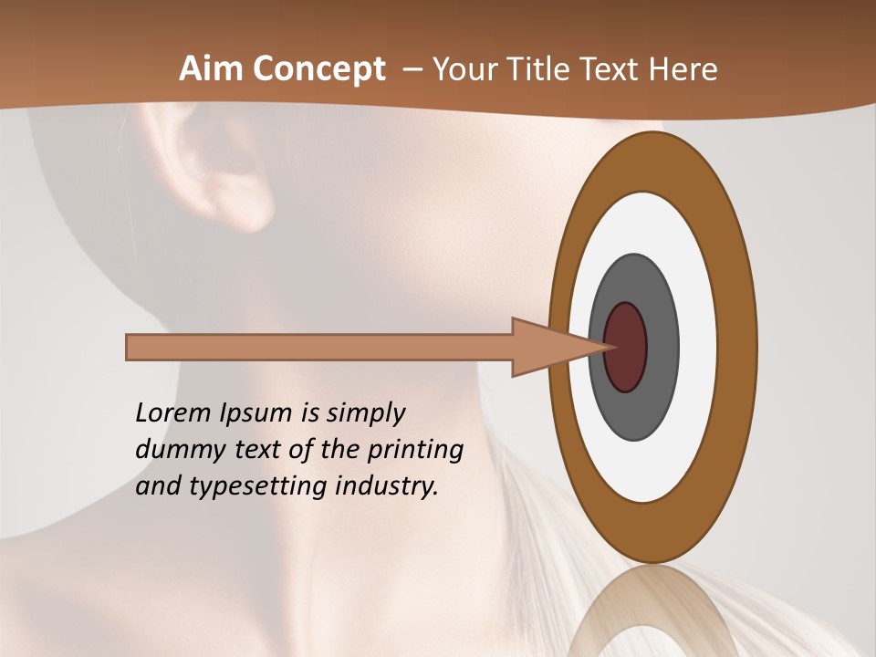 Direct Health Glamour PowerPoint Template