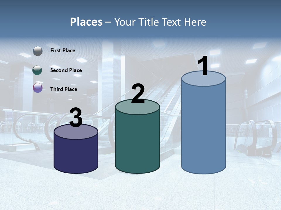 Close Up Public Step PowerPoint Template