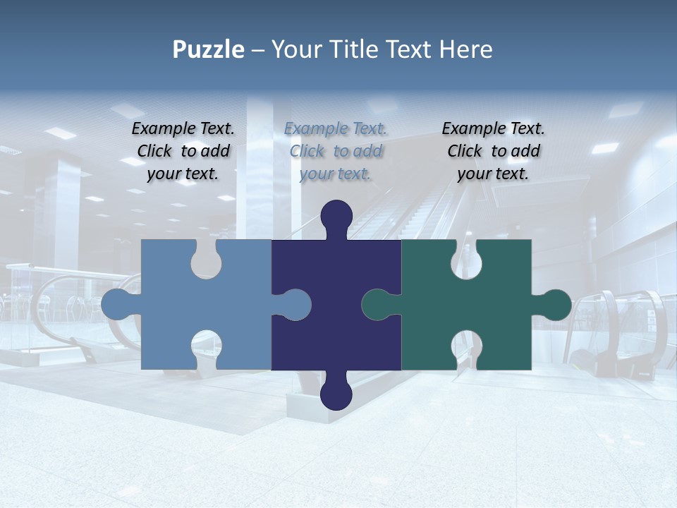 Close Up Public Step PowerPoint Template