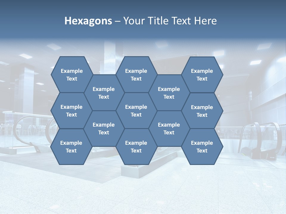 Close Up Public Step PowerPoint Template