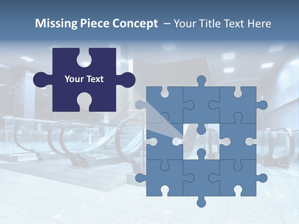 Close Up Public Step PowerPoint Template