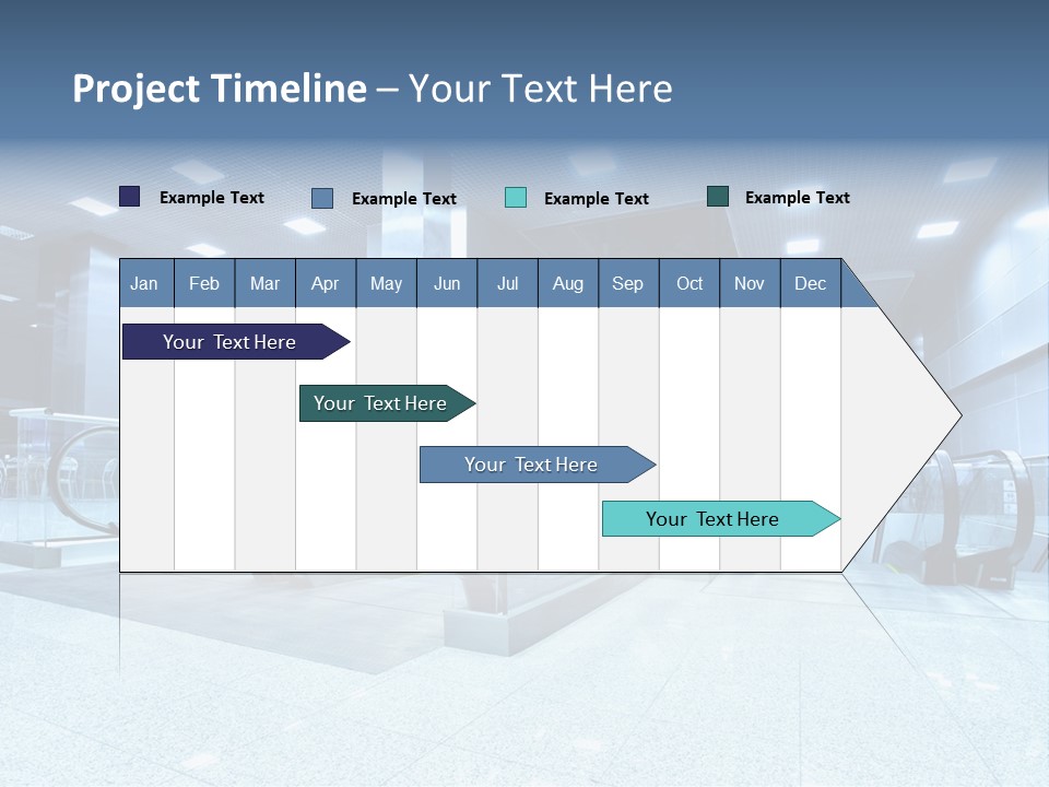 Close Up Public Step PowerPoint Template