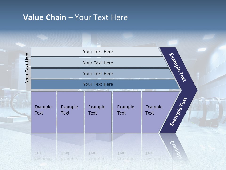 Close Up Public Step PowerPoint Template