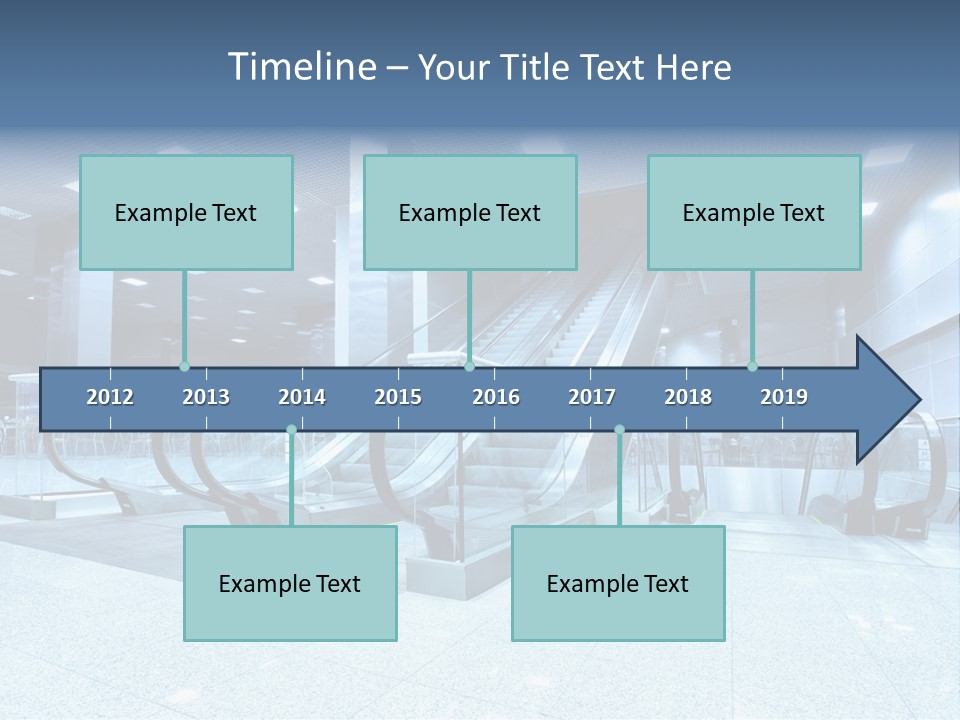 Close Up Public Step PowerPoint Template