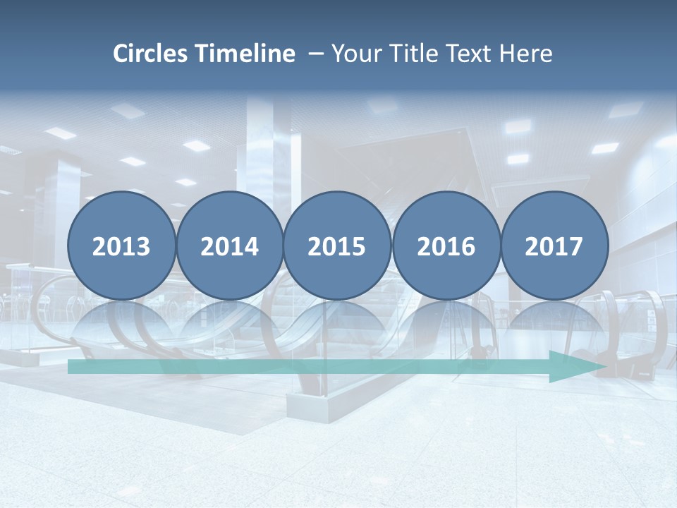 Close Up Public Step PowerPoint Template