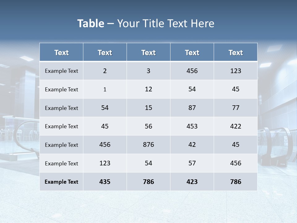 Close Up Public Step PowerPoint Template
