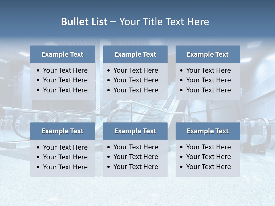Close Up Public Step PowerPoint Template