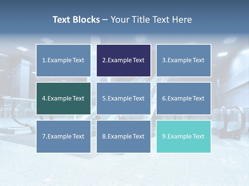Close Up Public Step PowerPoint Template