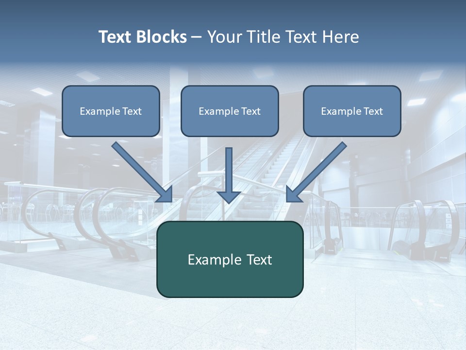 Close Up Public Step PowerPoint Template