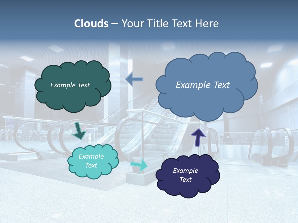 Close Up Public Step PowerPoint Template