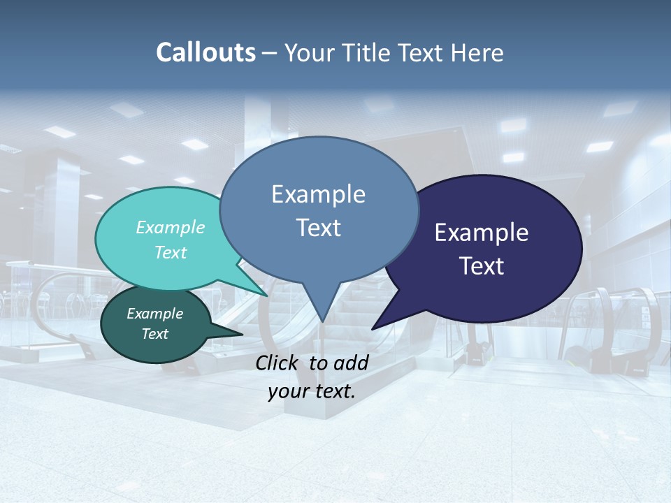 Close Up Public Step PowerPoint Template