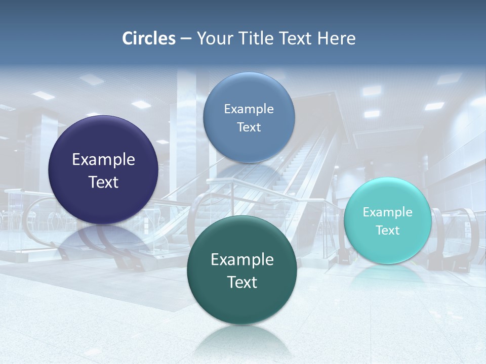 Close Up Public Step PowerPoint Template