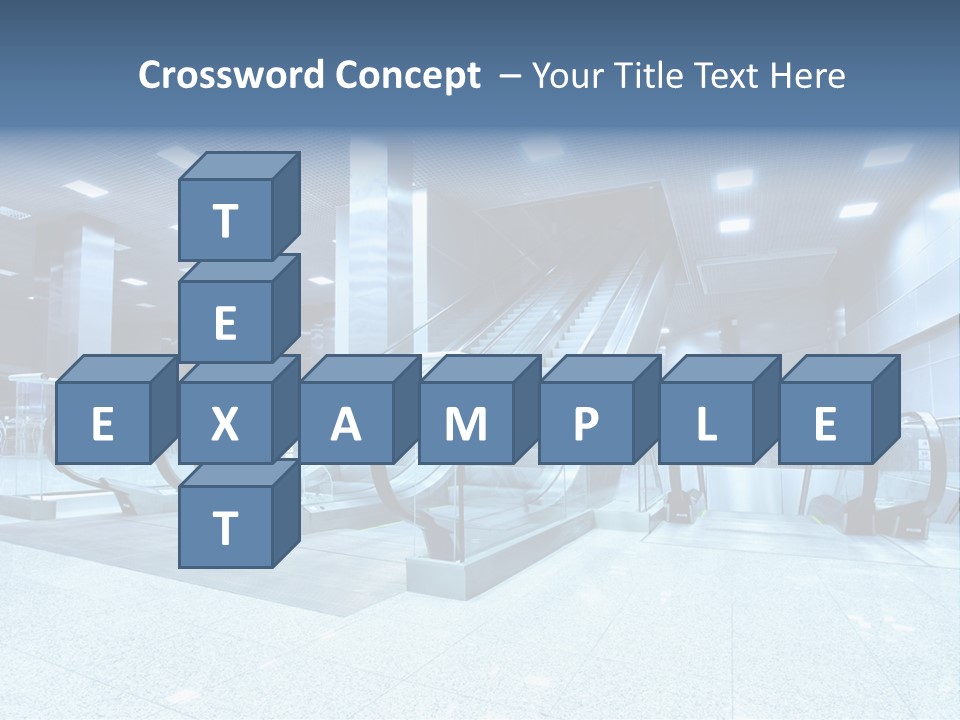 Close Up Public Step PowerPoint Template