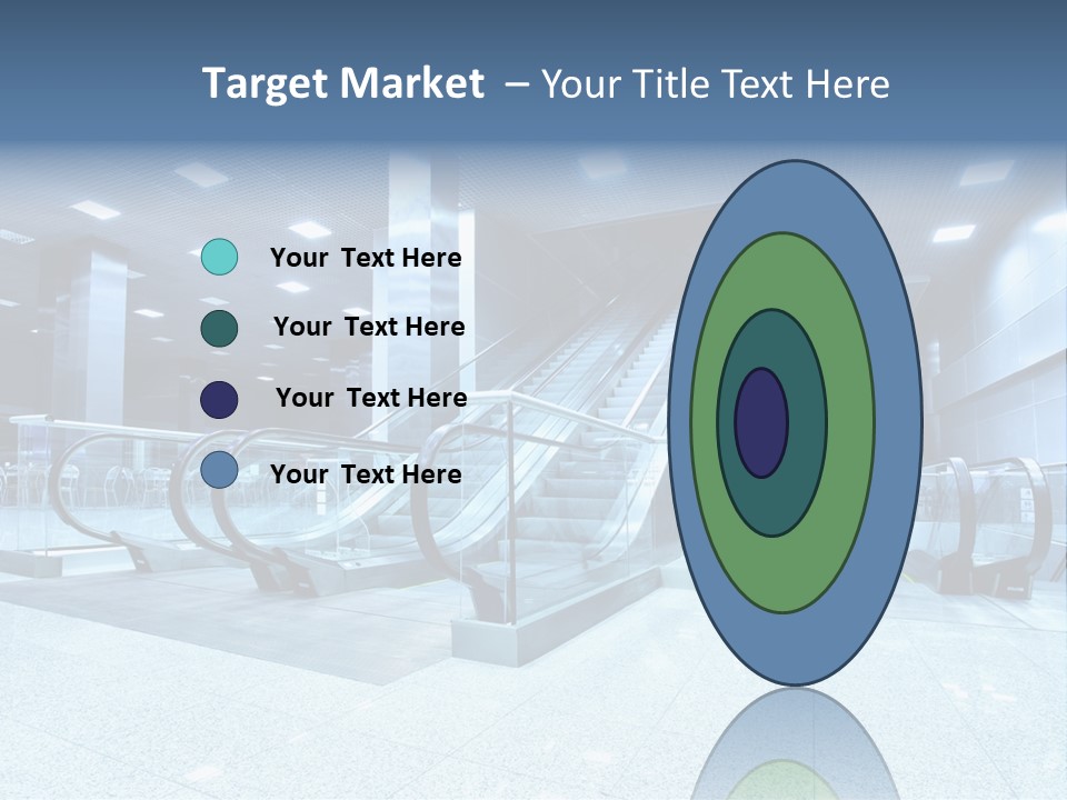 Close Up Public Step PowerPoint Template