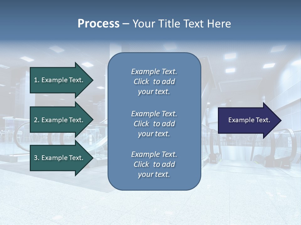 Close Up Public Step PowerPoint Template