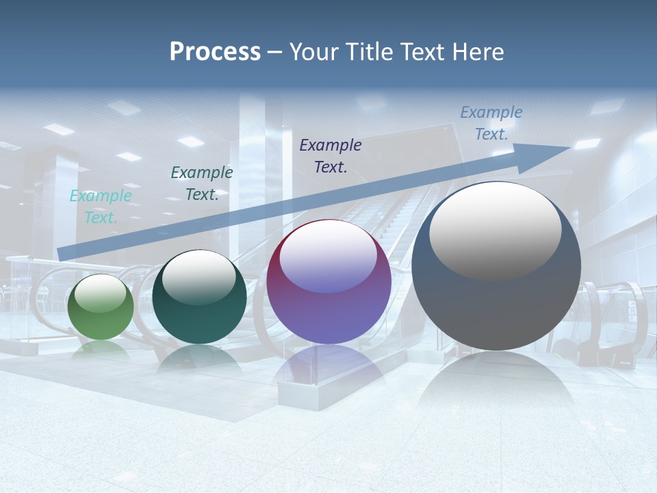 Close Up Public Step PowerPoint Template