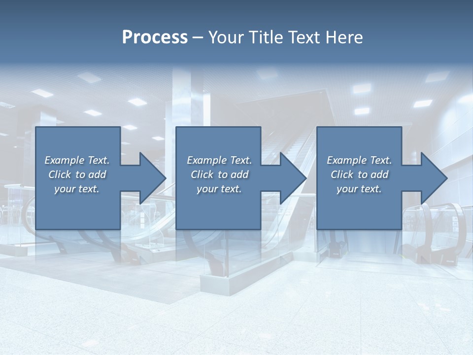 Close Up Public Step PowerPoint Template