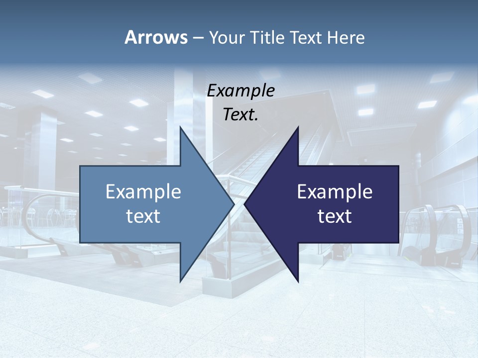Close Up Public Step PowerPoint Template