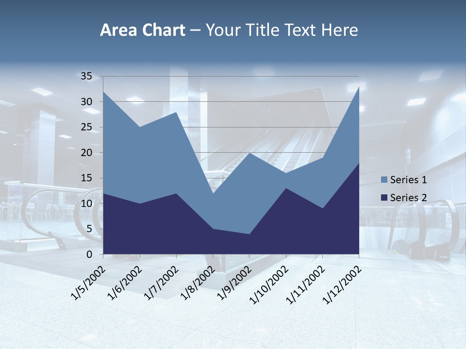 Close Up Public Step PowerPoint Template