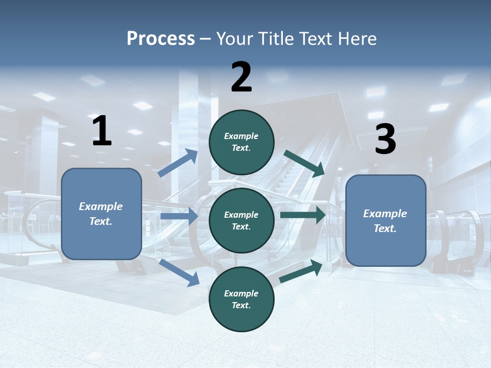 Close Up Public Step PowerPoint Template