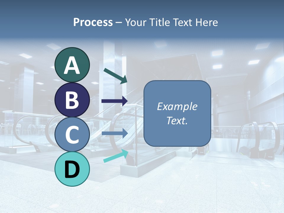 Close Up Public Step PowerPoint Template