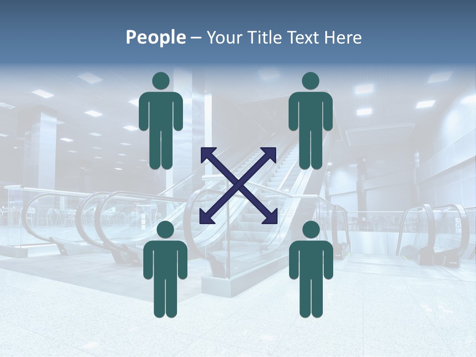 Close Up Public Step PowerPoint Template