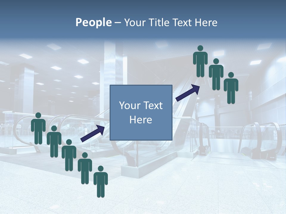 Close Up Public Step PowerPoint Template