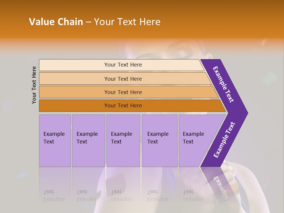 Carefree Beauty Music PowerPoint Template