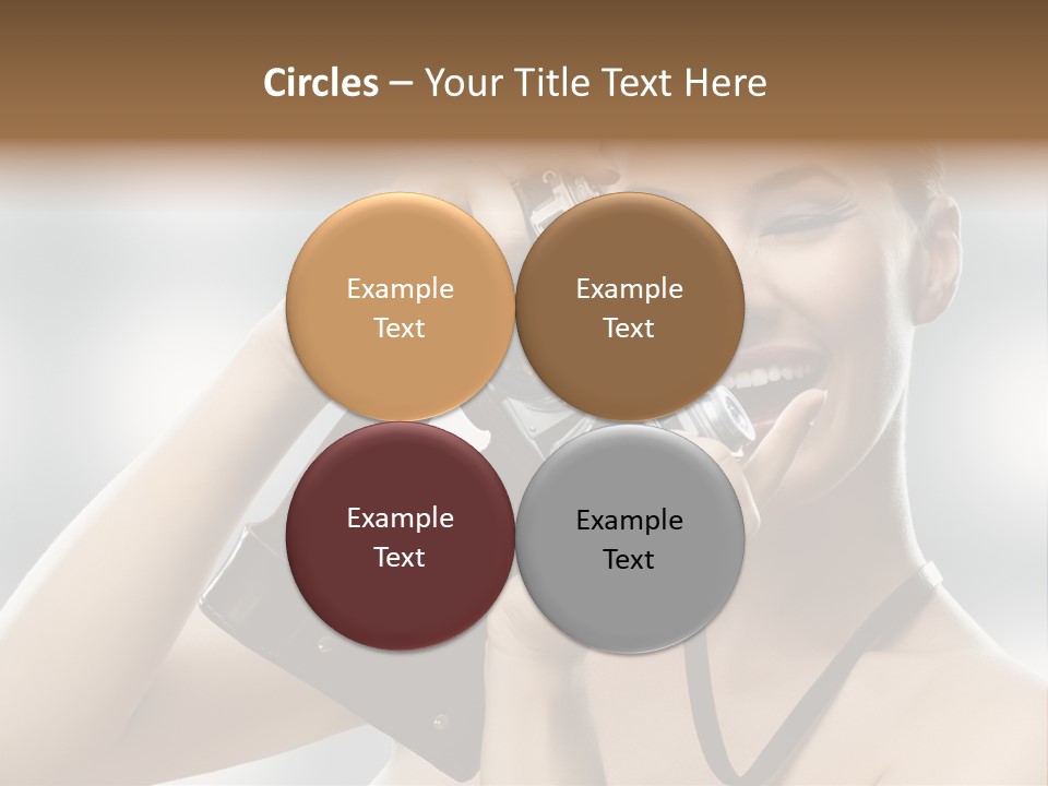 Photo Pursuit Shot PowerPoint Template