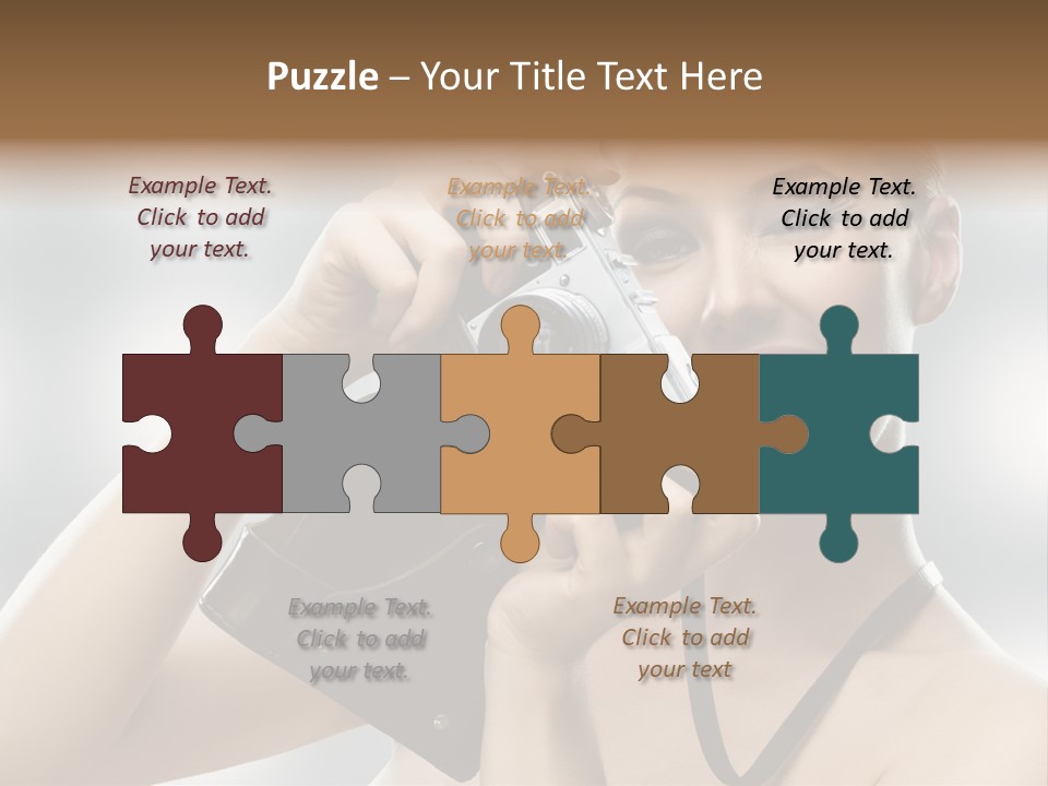 Photo Pursuit Shot PowerPoint Template