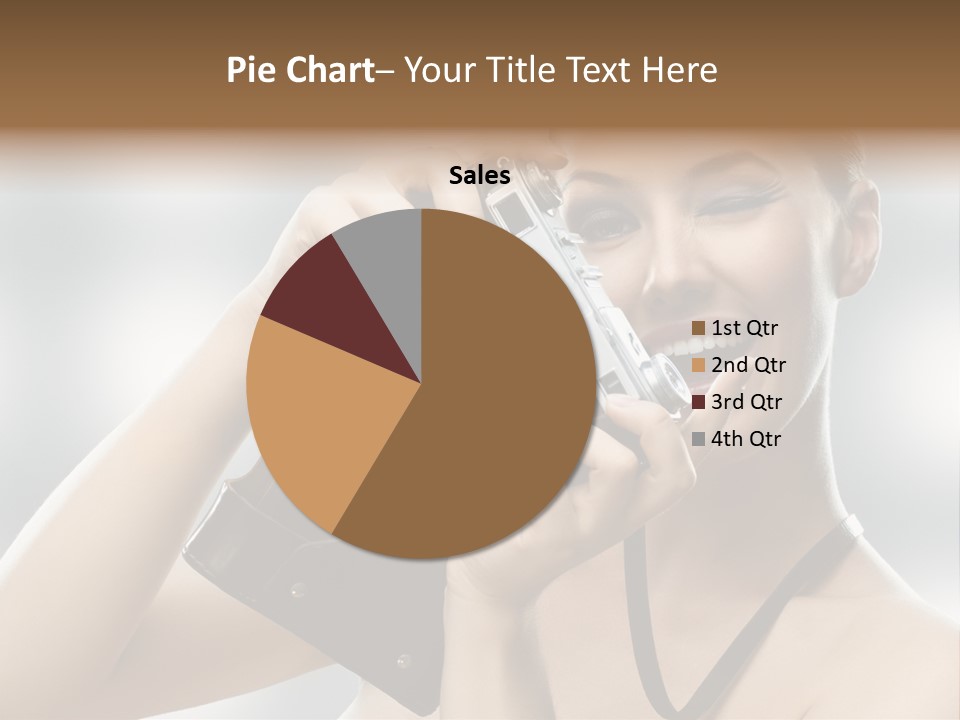 Photo Pursuit Shot PowerPoint Template