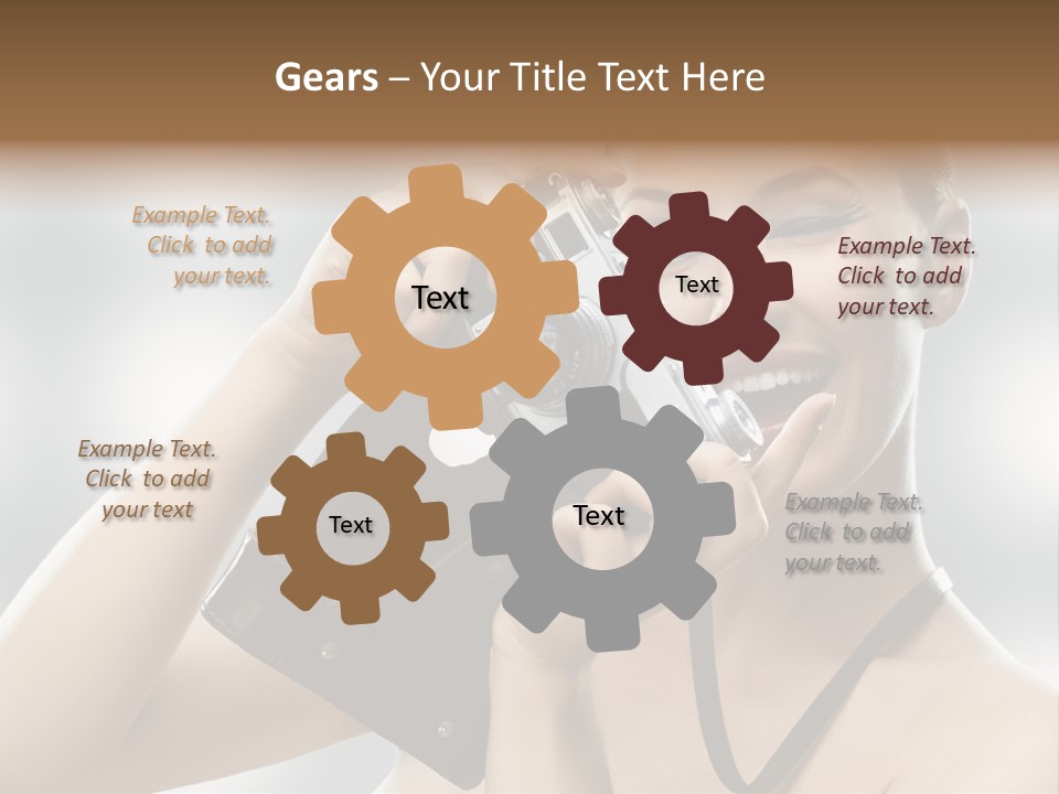 Photo Pursuit Shot PowerPoint Template