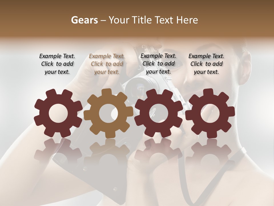 Photo Pursuit Shot PowerPoint Template