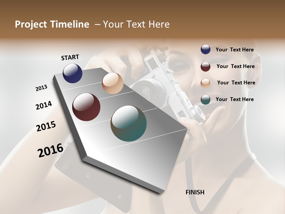 Photo Pursuit Shot PowerPoint Template