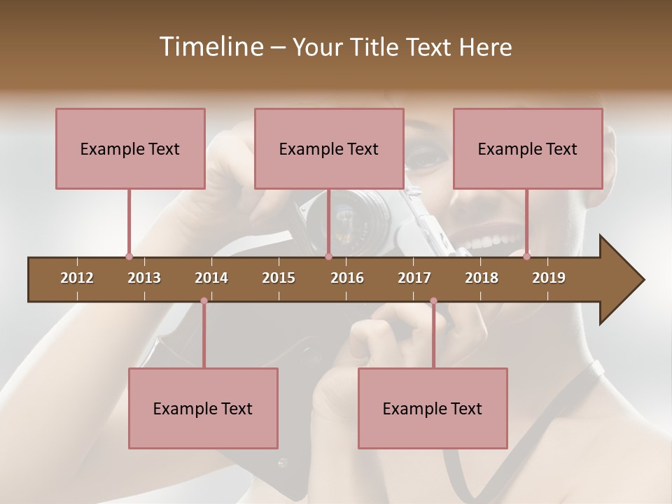 Photo Pursuit Shot PowerPoint Template