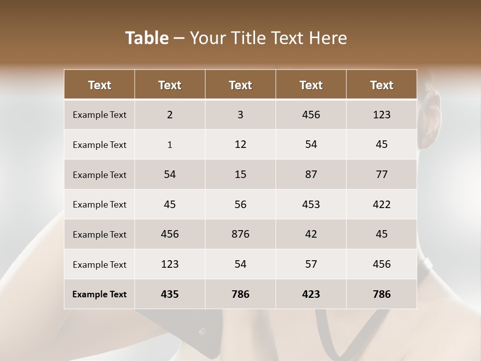 Photo Pursuit Shot PowerPoint Template
