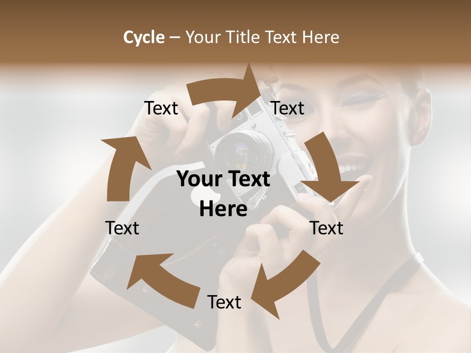 Photo Pursuit Shot PowerPoint Template