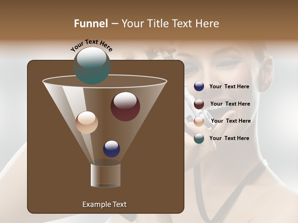 Photo Pursuit Shot PowerPoint Template