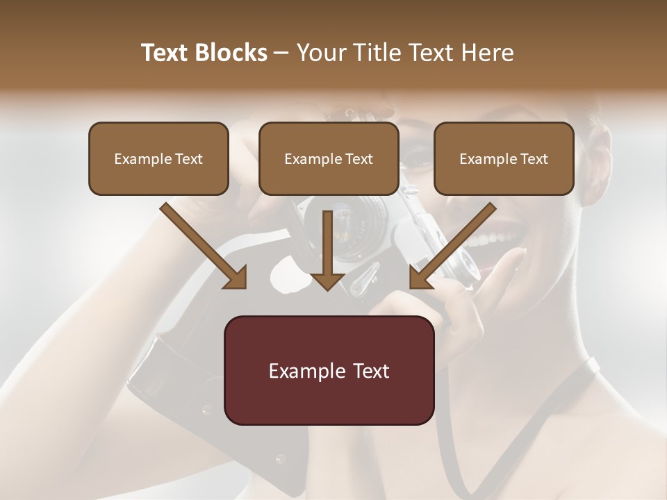 Photo Pursuit Shot PowerPoint Template
