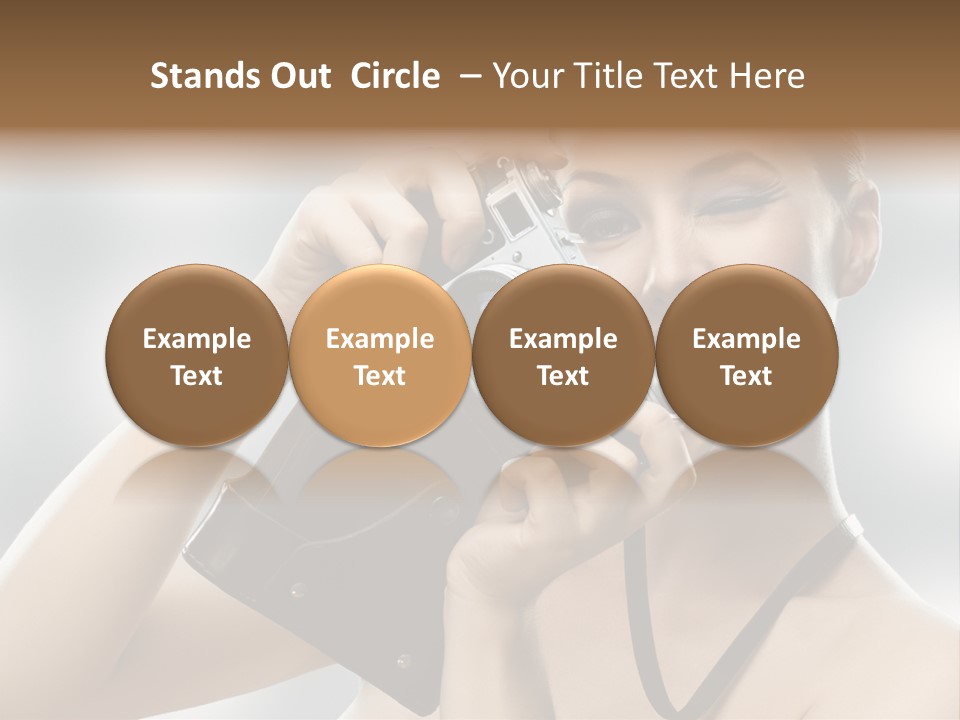 Photo Pursuit Shot PowerPoint Template