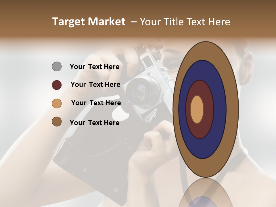 Photo Pursuit Shot PowerPoint Template