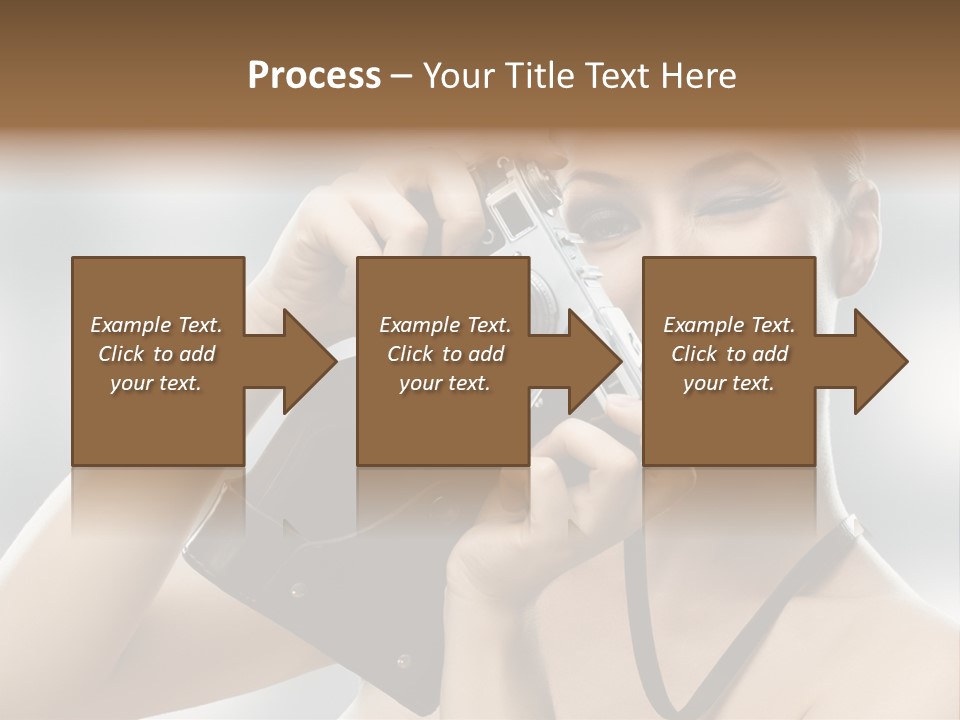 Photo Pursuit Shot PowerPoint Template