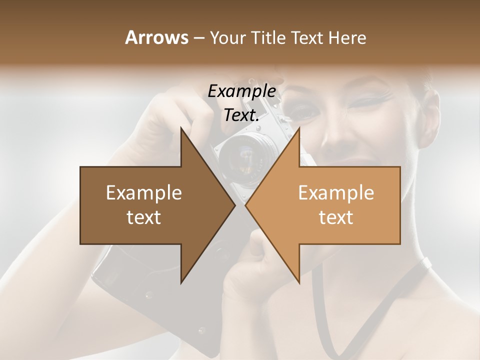 Photo Pursuit Shot PowerPoint Template