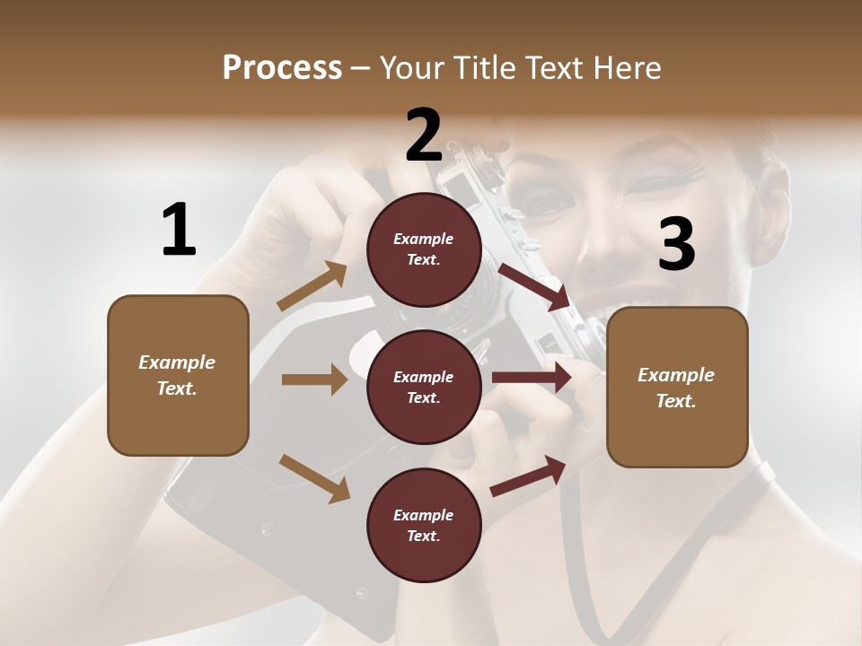 Photo Pursuit Shot PowerPoint Template